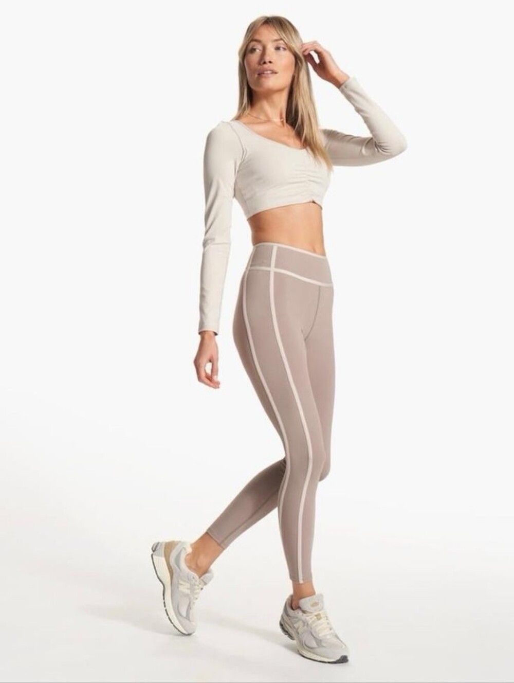 NWT Vuori Piper BreatheInterlock™ Leggings in Graphite SZ XL